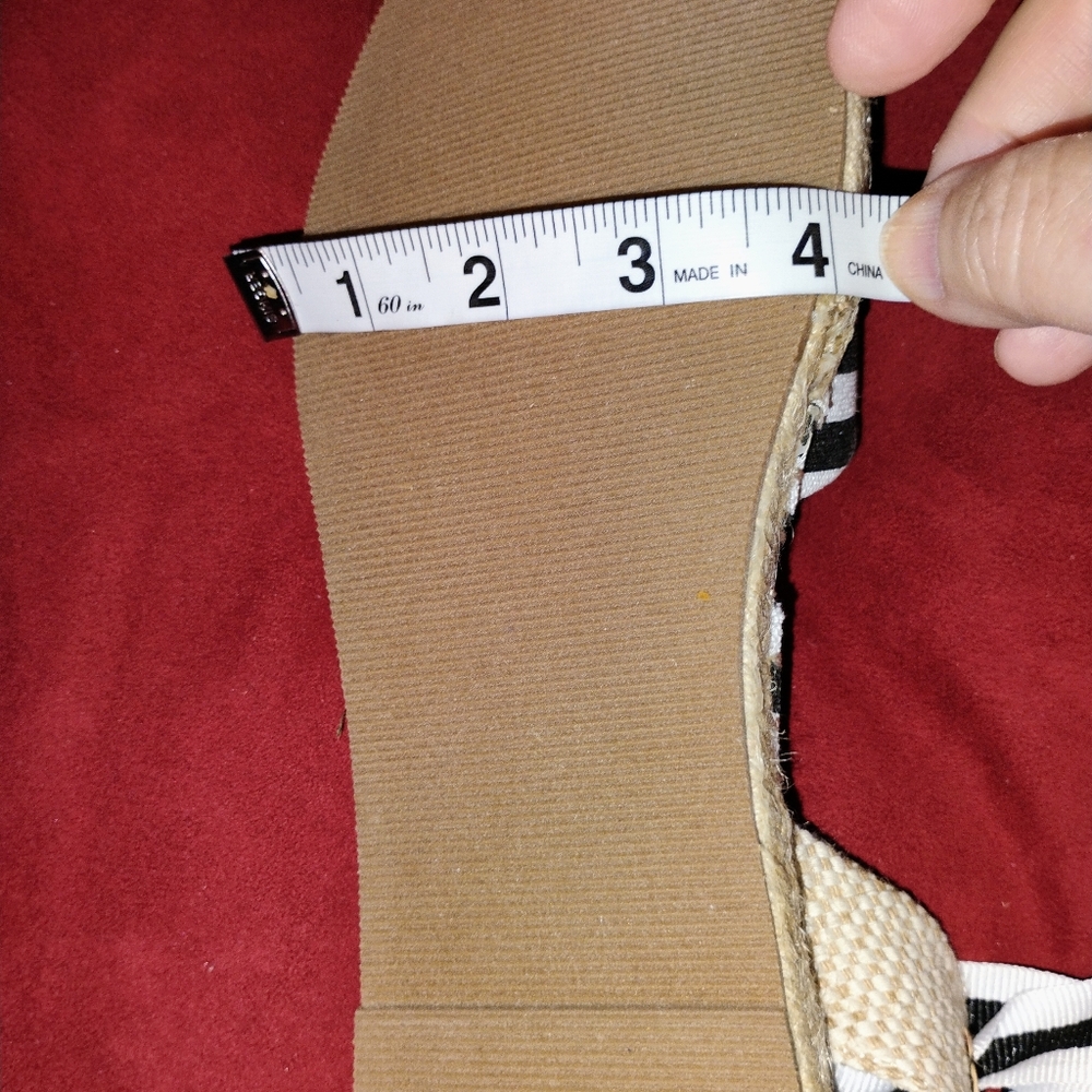 NIB Lace-Up Flat Espadrilles - Picture 8 of 11